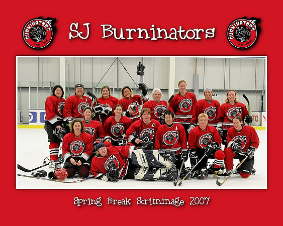 SJ Burninators, Spirng Break Scrimmage 2007