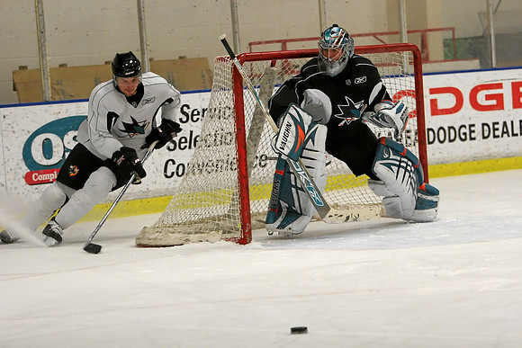 STEVER BERNIER CORNERING AROUND THE NET